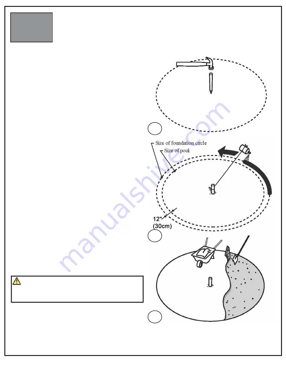 ROUND Pools V35027 Installation Manual Download Page 10