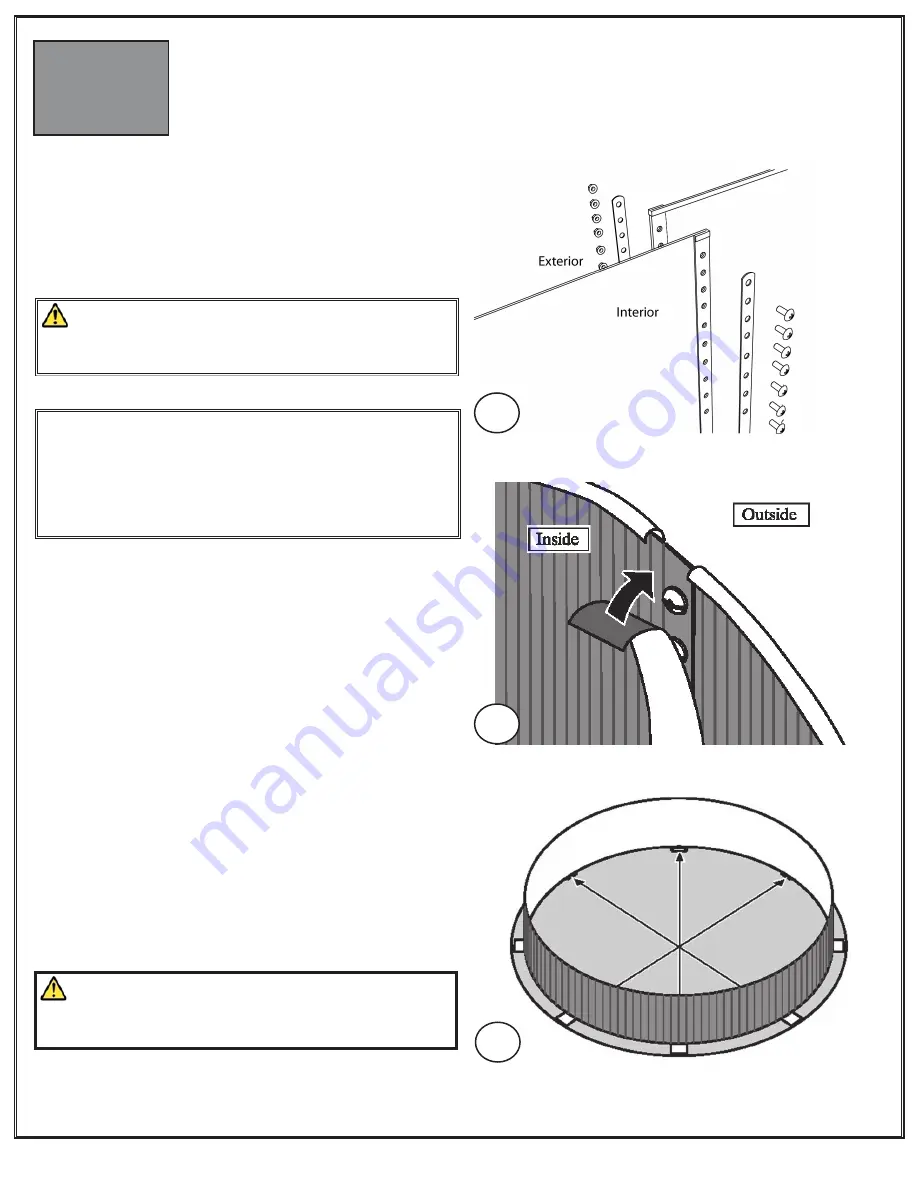 ROUND Pools V35027 Installation Manual Download Page 22