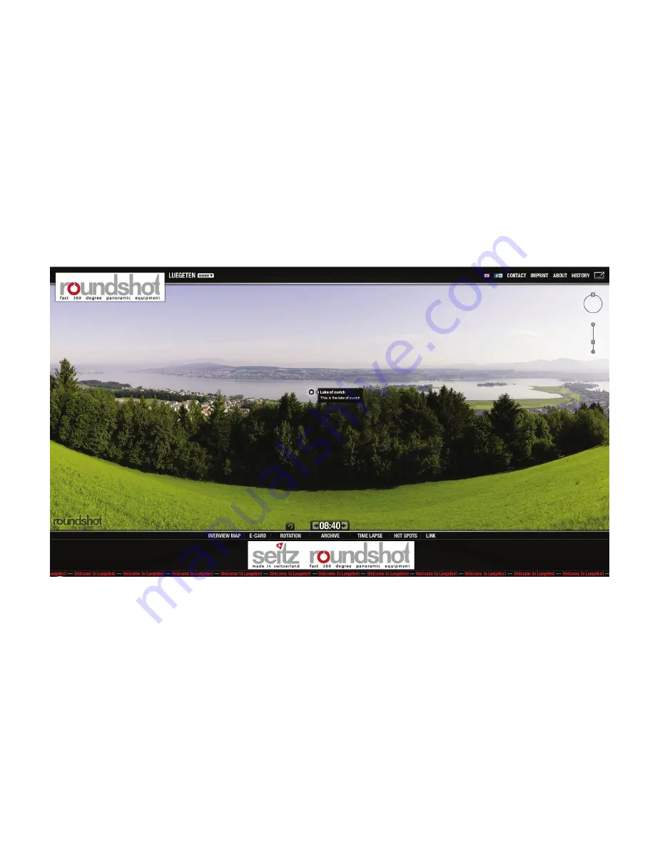 Roundshot Livecam D2 HD Installation Manual Download Page 61