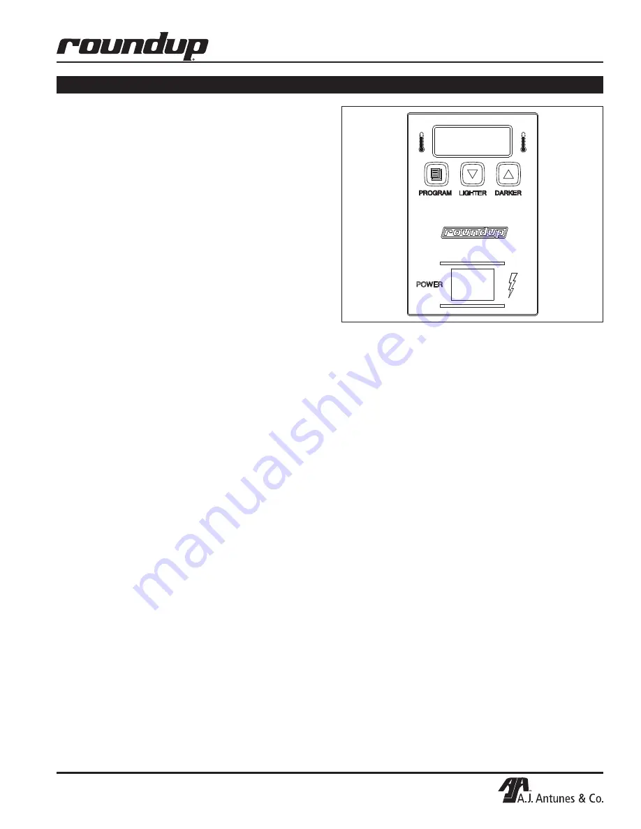 Roundup VCT-2010 Owner'S Manual Download Page 9