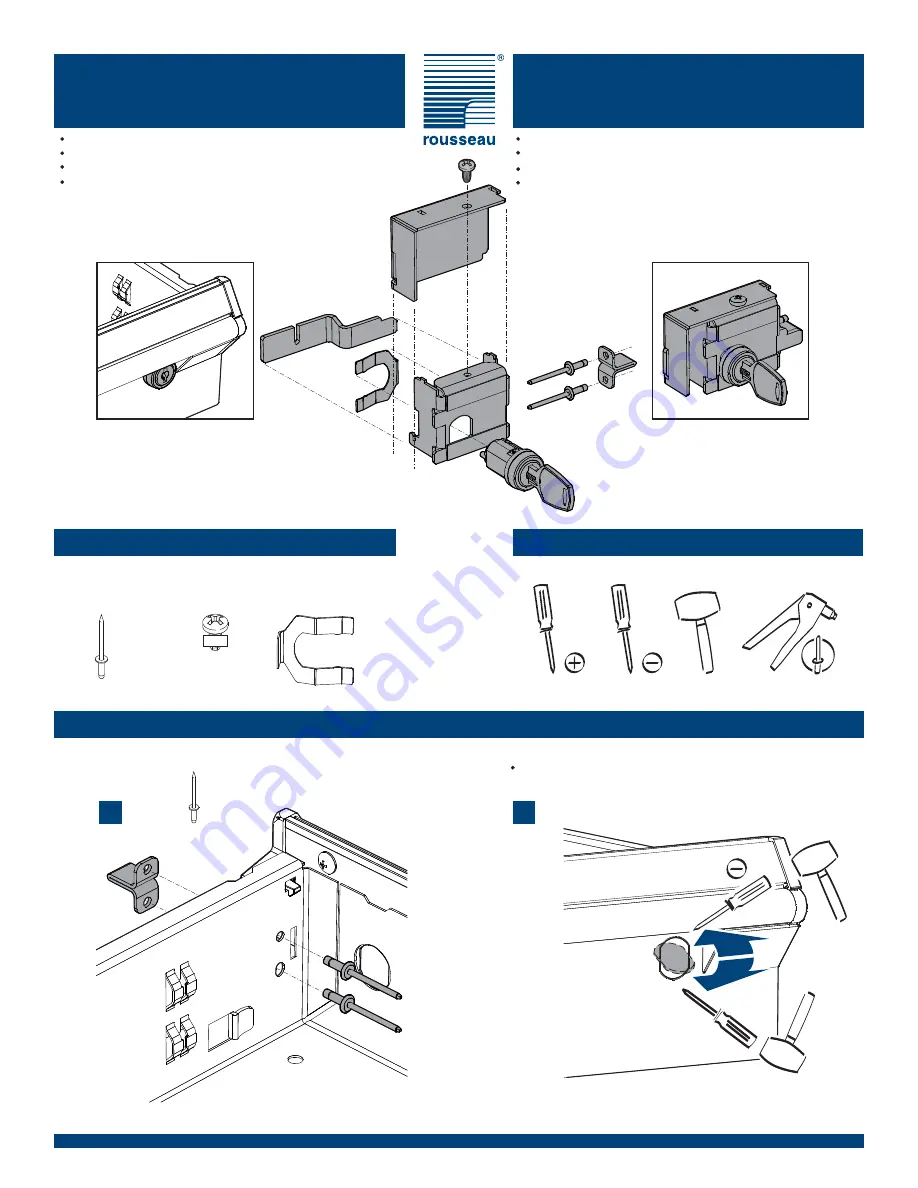 Rousseau L13-OC20S Assembly Manual Download Page 1