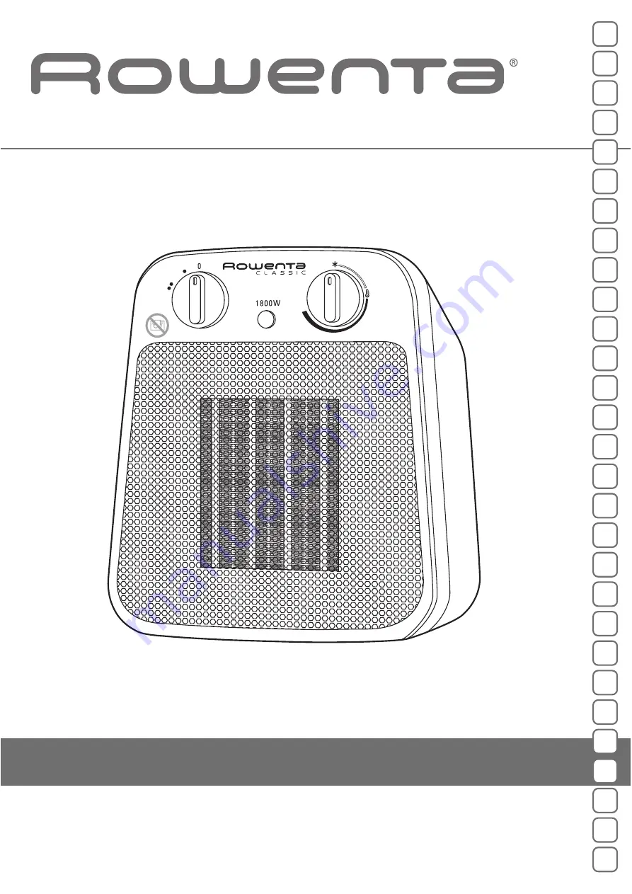Rowenta CLASSIC SO9110 Скачать руководство пользователя страница 2