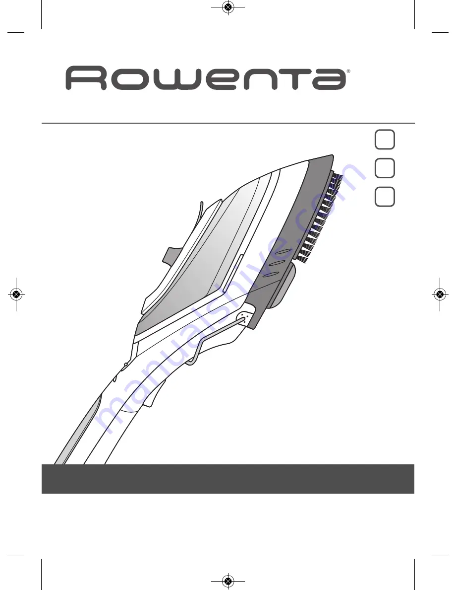 Rowenta DV86 Series Скачать руководство пользователя страница 2