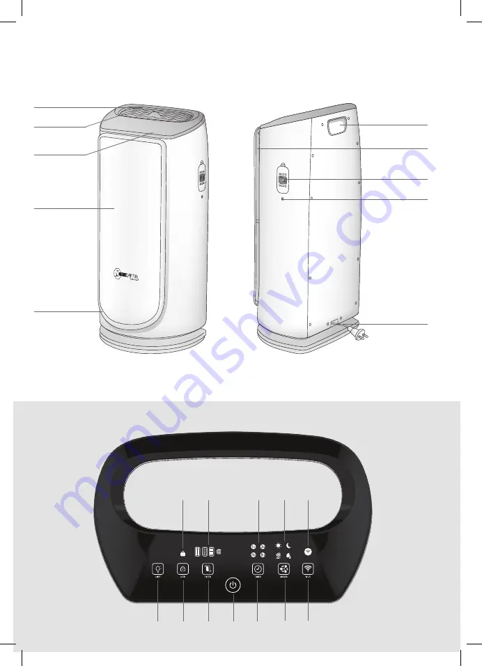 Rowenta Intense Pure Air XL Connect PU6080 Manual Download Page 2