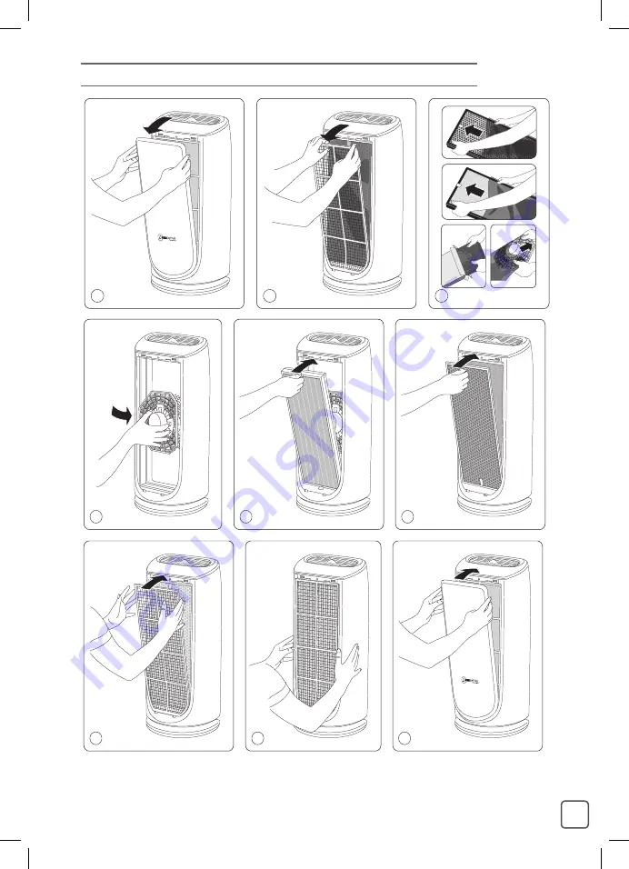 Rowenta Intense Pure Air XL Connect PU6080 Скачать руководство пользователя страница 3