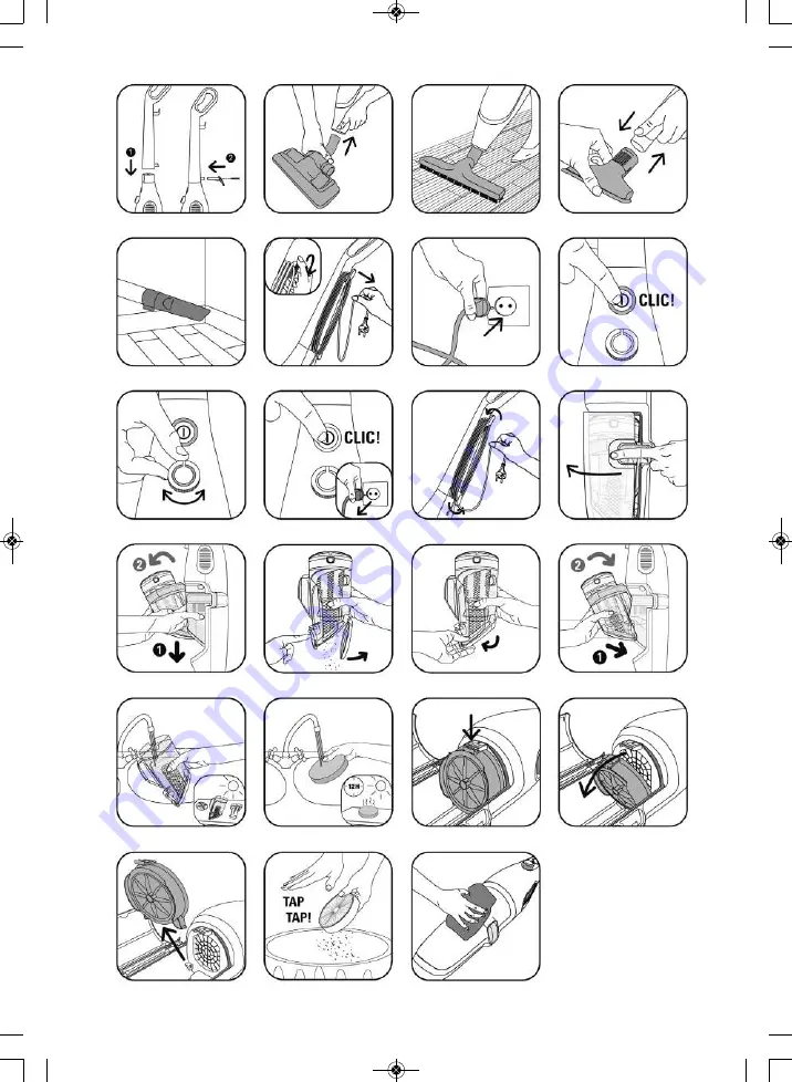 Rowenta POWERLINE CYCLONIC RH7921WB Скачать руководство пользователя страница 4