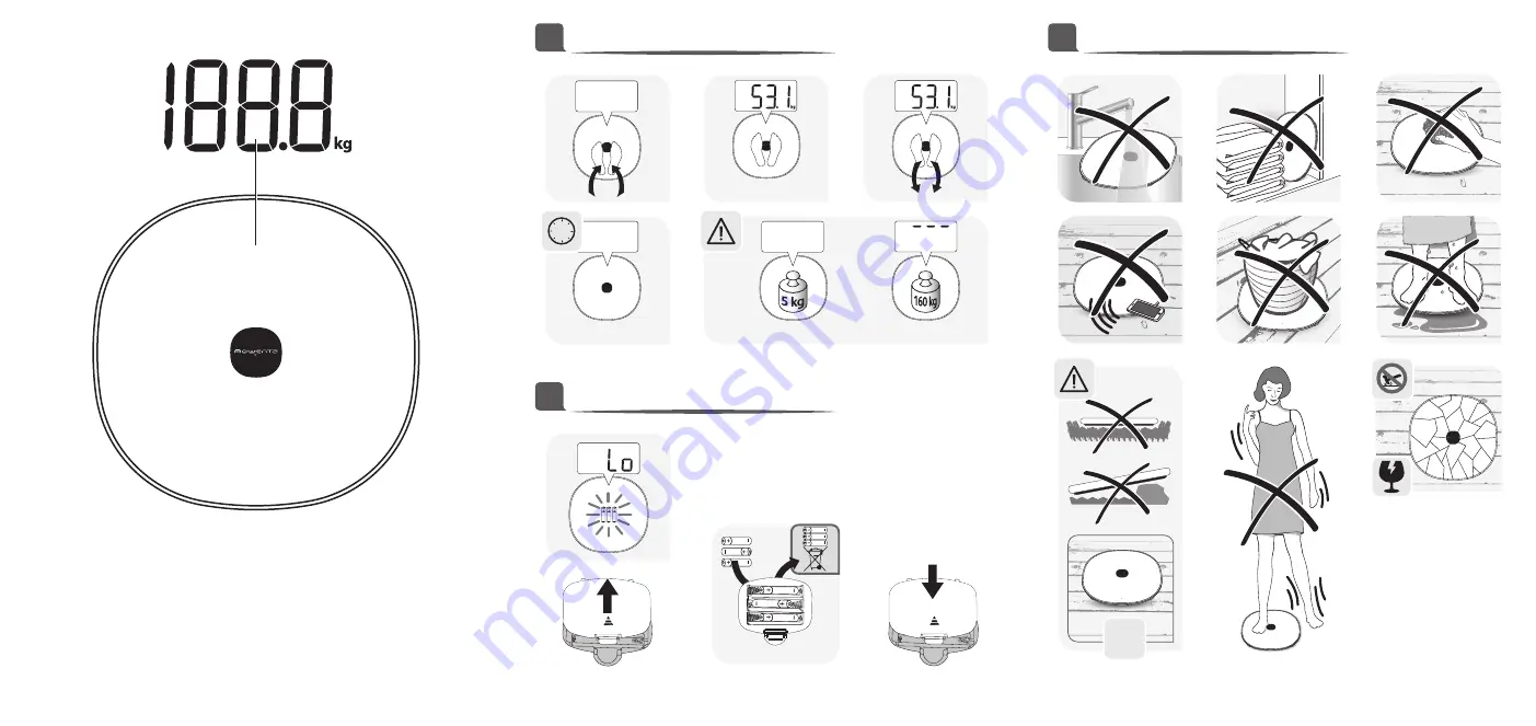 Rowenta SOFTLINE BS17 Series Quick Start Manual Download Page 2