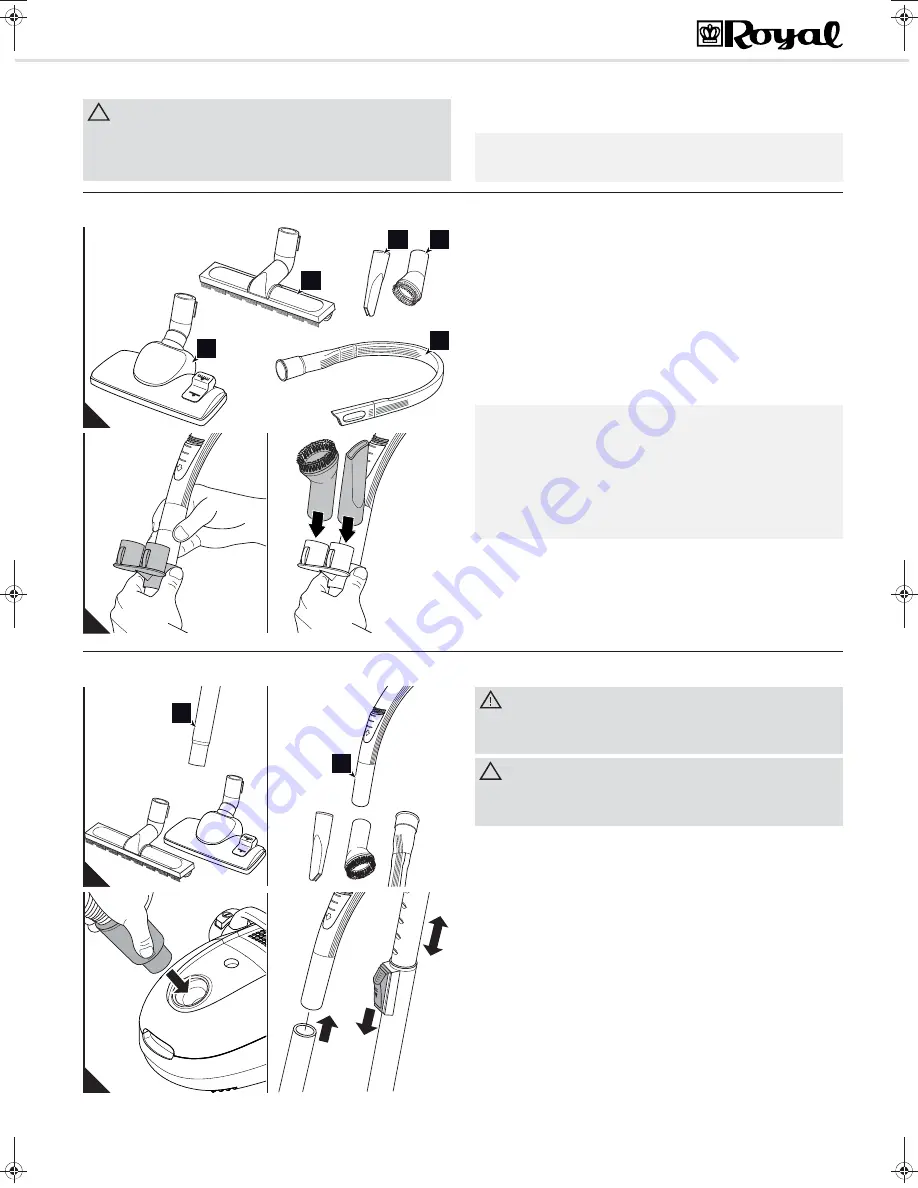 Royal Appliance M2012-1 Operating Manual Download Page 6