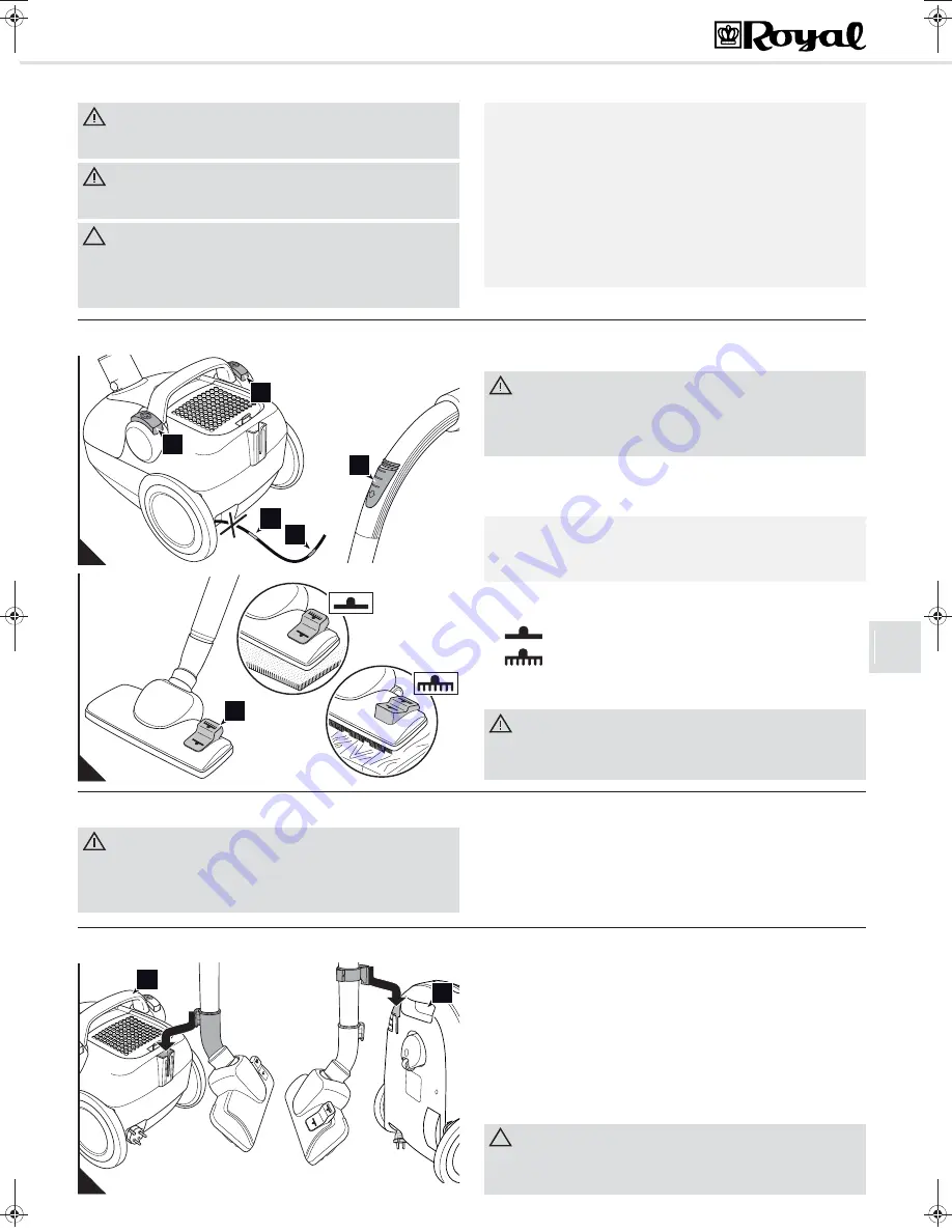 Royal Appliance M2012-1 Operating Manual Download Page 31