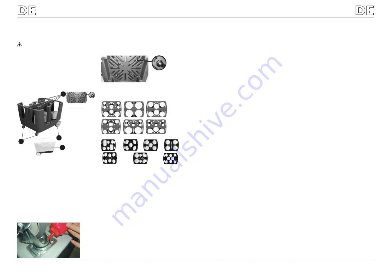 Royal Catering DISH CADDY RC-PT1 User Manual Download Page 3