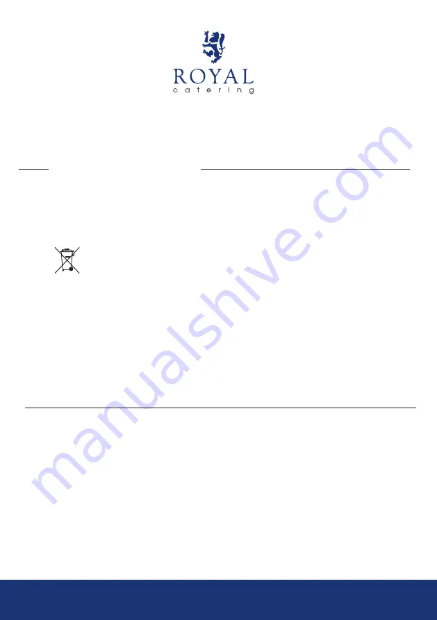 Royal Catering PRIME RC-POB140 User Manual Download Page 15