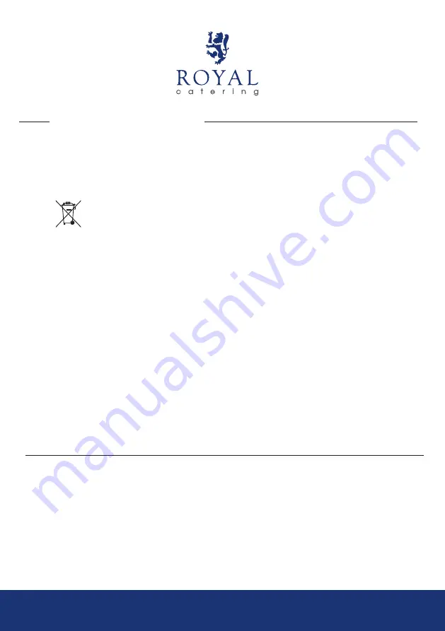 Royal Catering RC-CMM282 User Manual Download Page 90