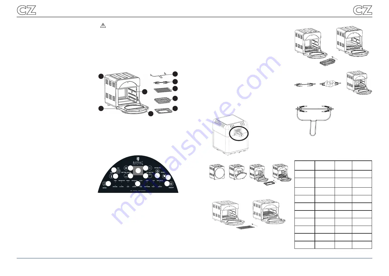 Royal Catering RCAF-14L Скачать руководство пользователя страница 10
