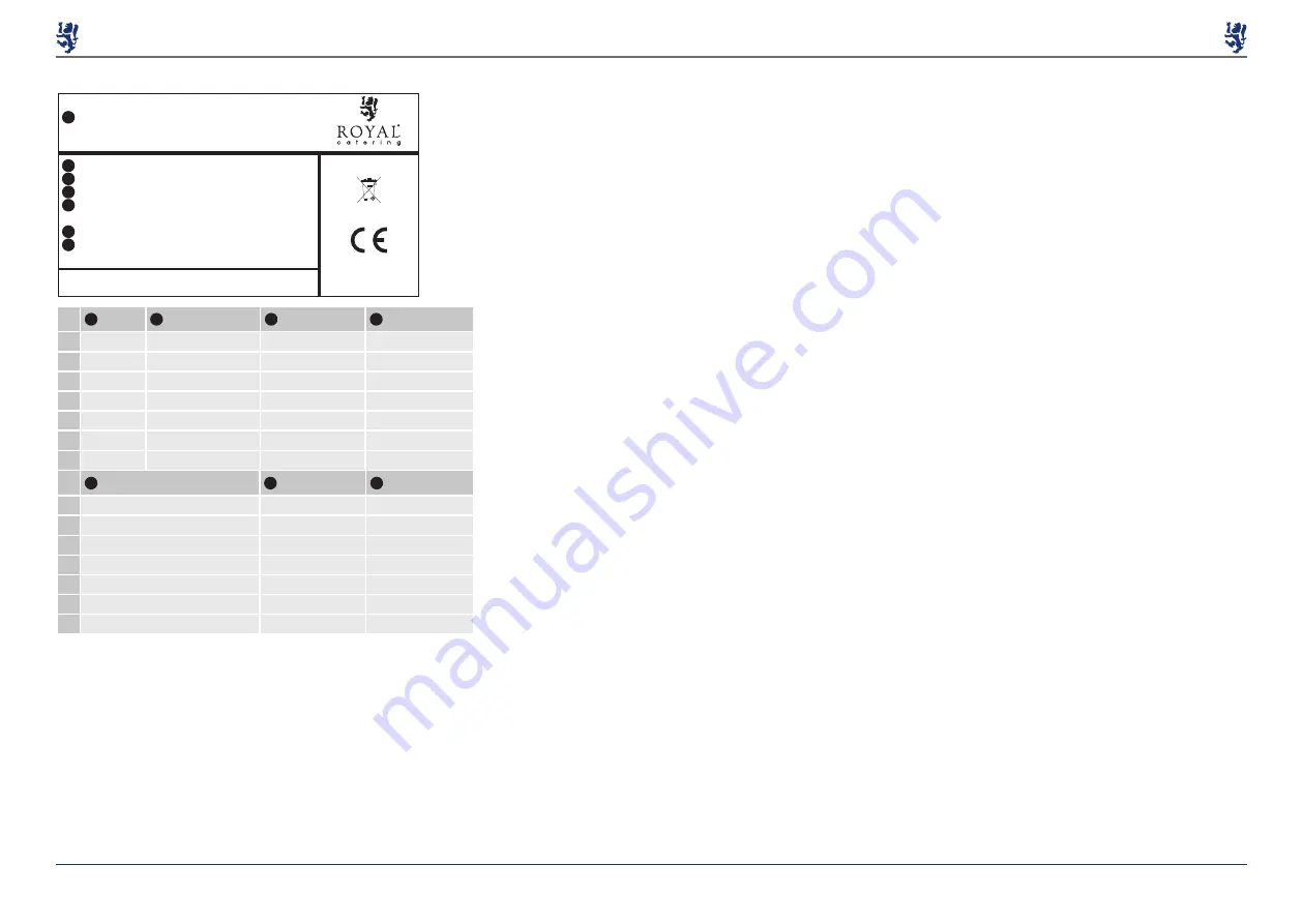 Royal Catering RCAF-14L Скачать руководство пользователя страница 19