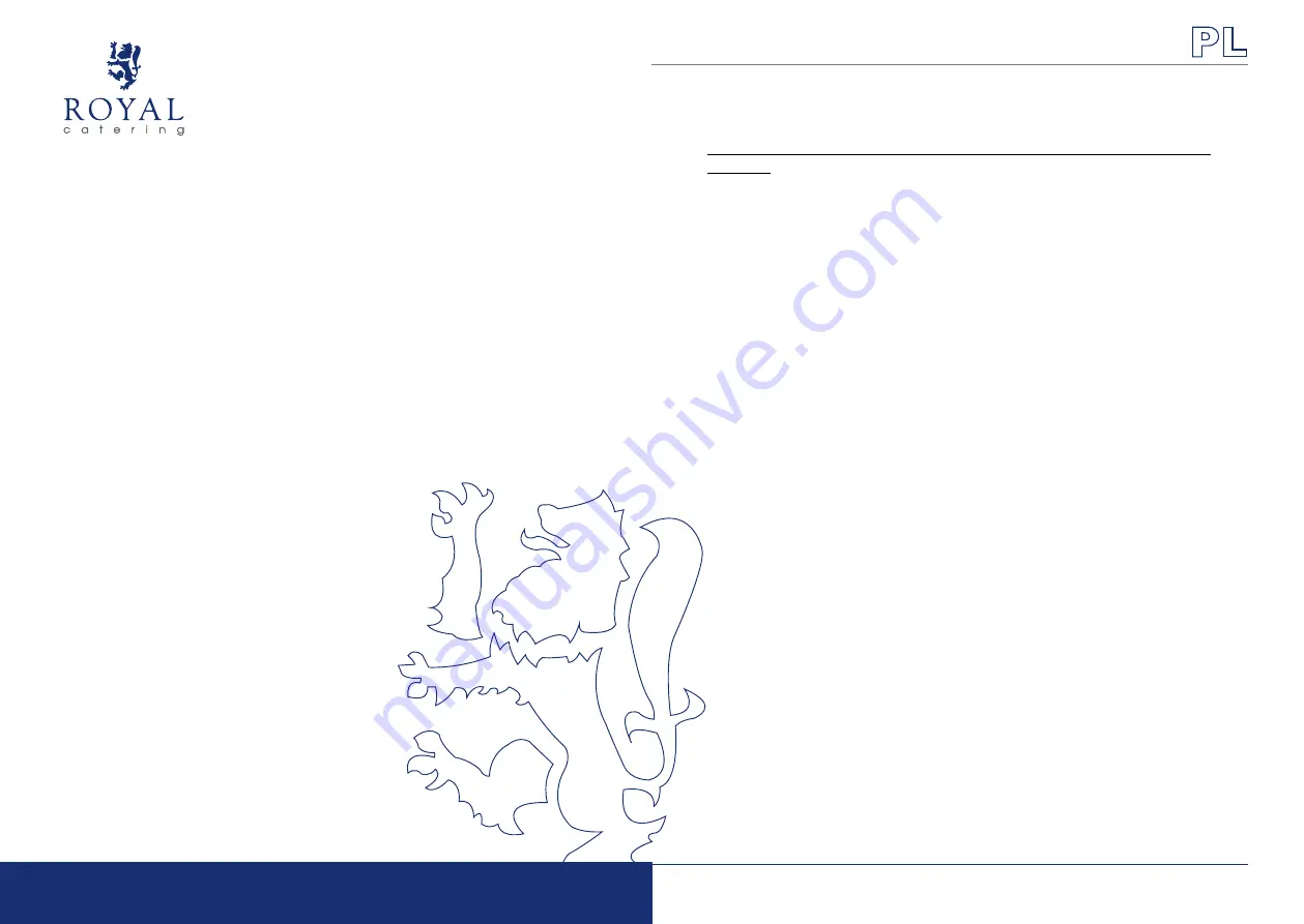 Royal Catering RCCM-250-2GN User Manual Download Page 6