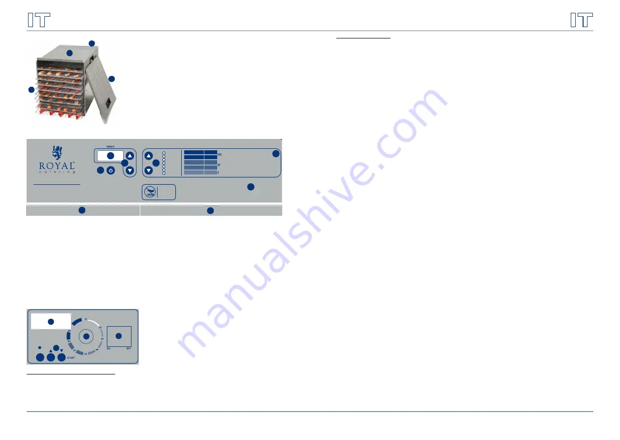 Royal Catering RCDA-1000/10S User Manual Download Page 16