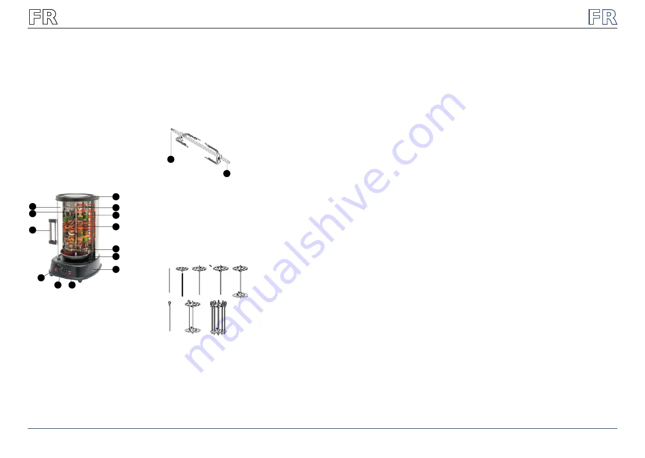 Royal Catering RCGV-1400 User Manual Download Page 9