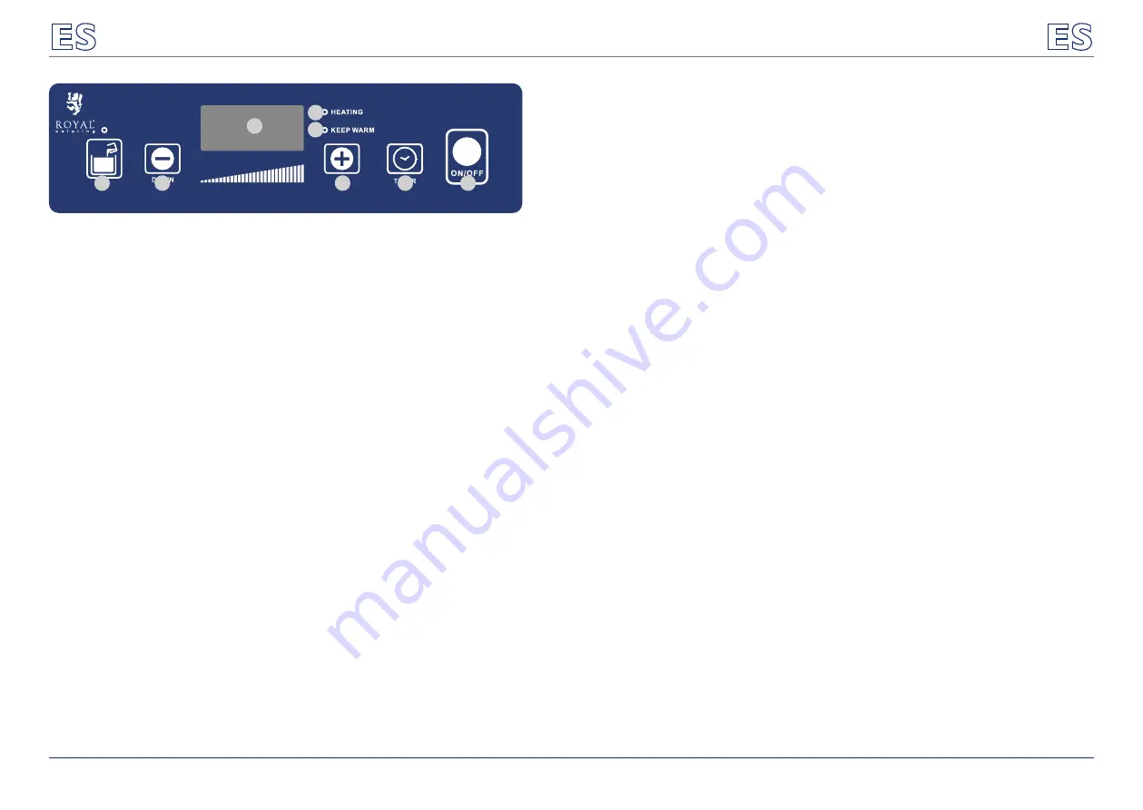 Royal Catering RCIF-10DB User Manual Download Page 16