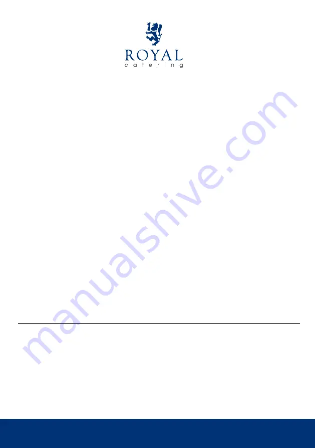 Royal Catering RCST-16PI User Manual Download Page 7