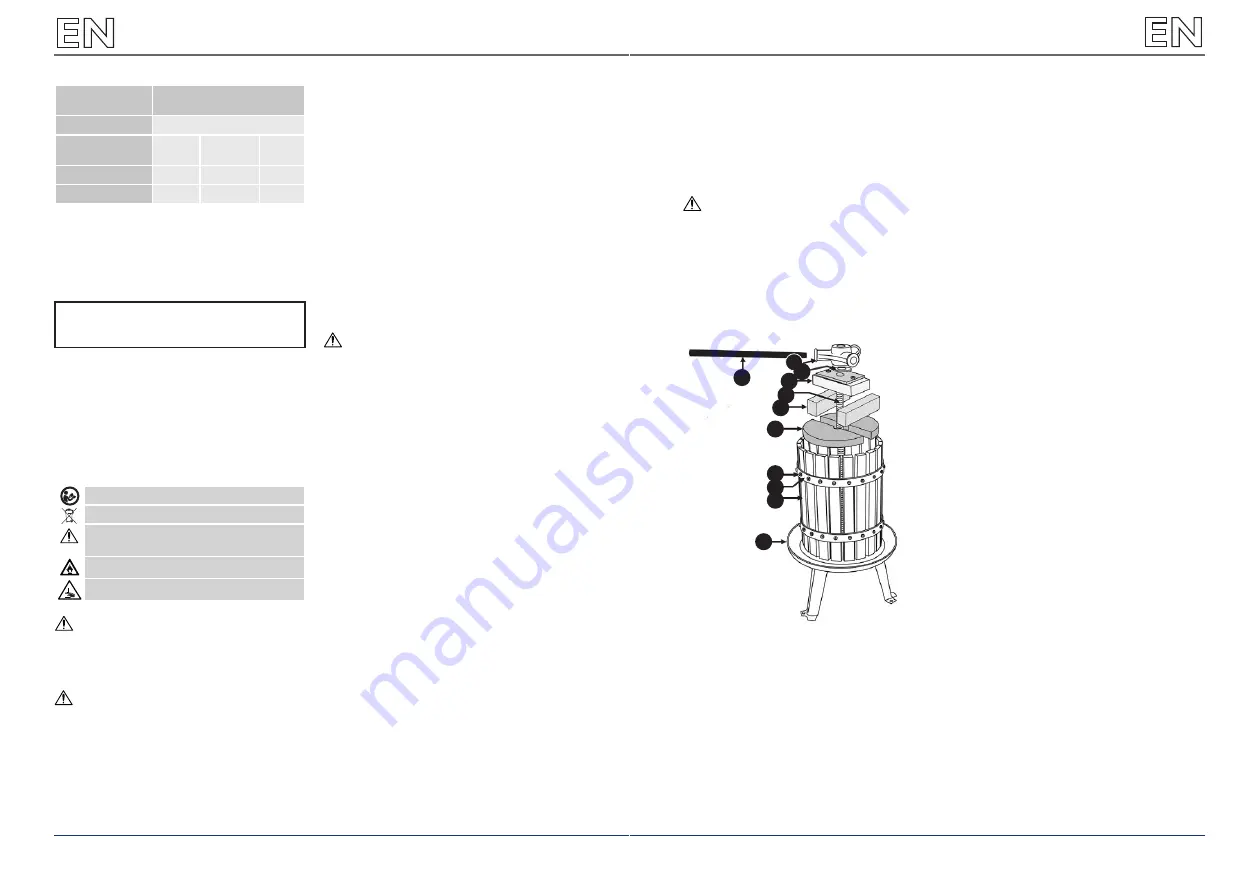 Royal Catering RCWP-12LW User Manual Download Page 4