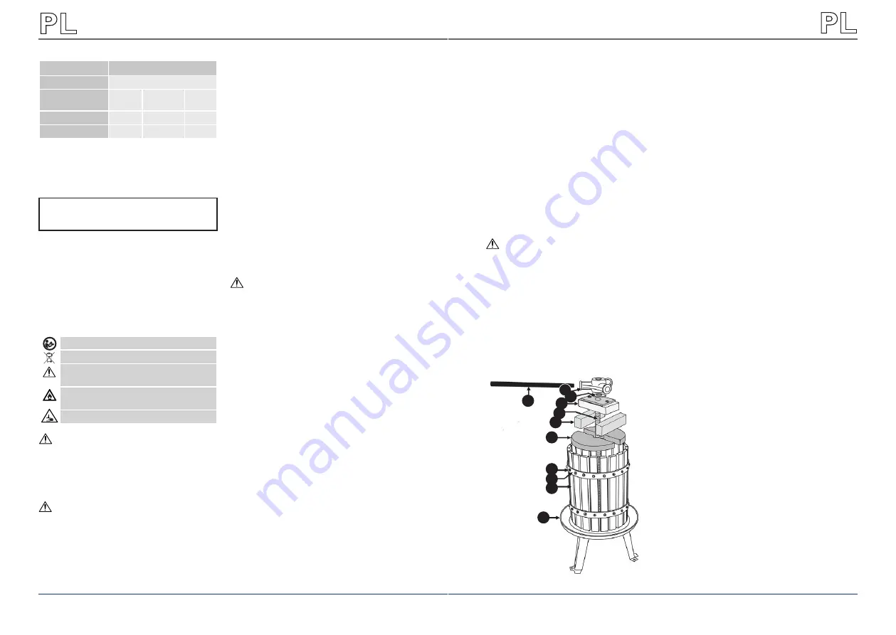 Royal Catering RCWP-12LW User Manual Download Page 5