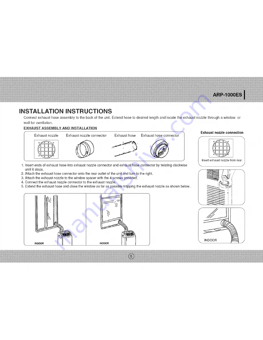 Royal Sovereign ARP-1000ES Owner'S Manual Download Page 5