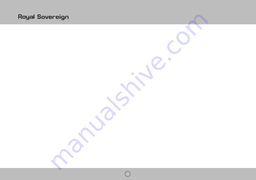 Royal Sovereign ARP-7120 Owner'S Manual Download Page 12