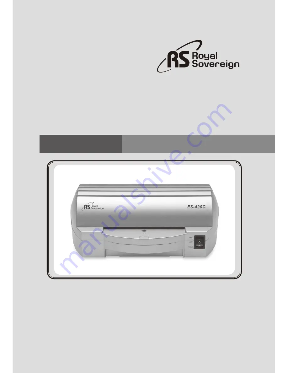 Royal Sovereign ES-400C Owner'S Manual Download Page 25