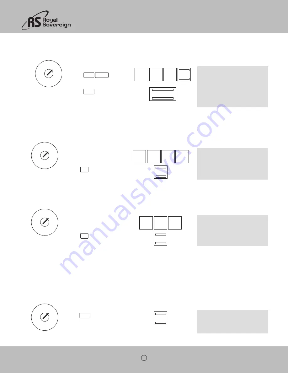 Royal Sovereign RCR-75CA Owner'S Manual Download Page 44