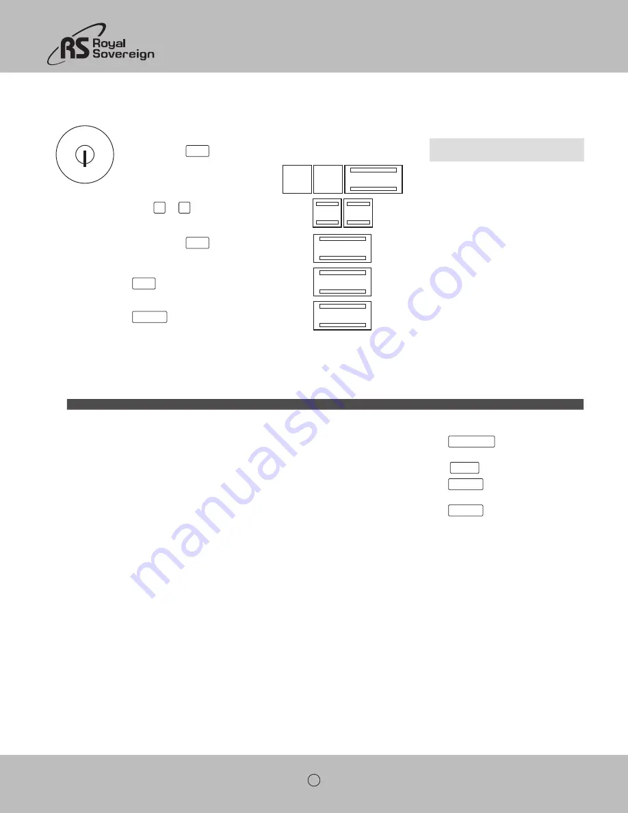 Royal Sovereign RCR-75CA Owner'S Manual Download Page 50