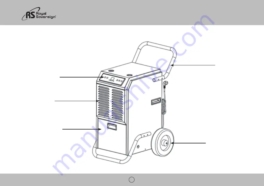 Royal Sovereign RDHC-110 Owner'S Manual Download Page 22