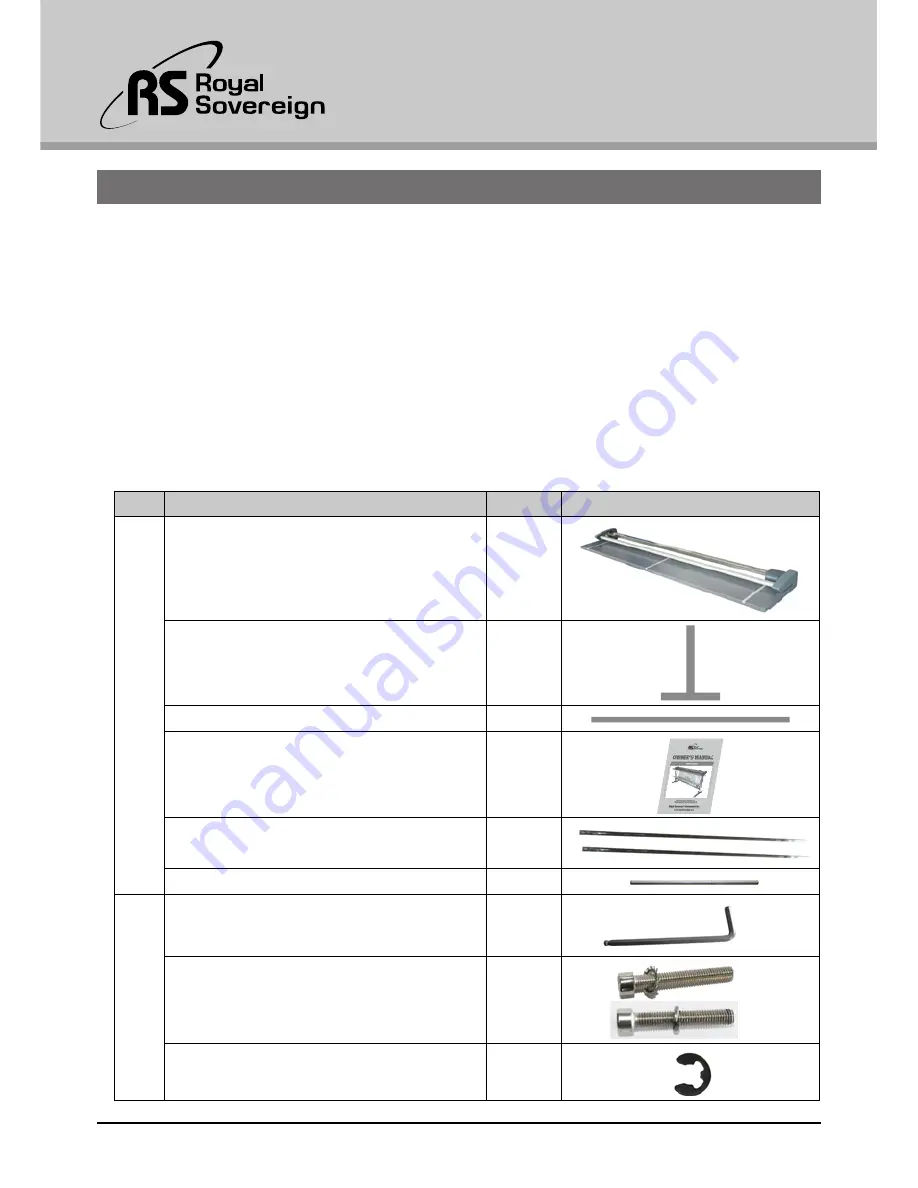 Royal Sovereign RMT Series Owner'S Manual Download Page 6