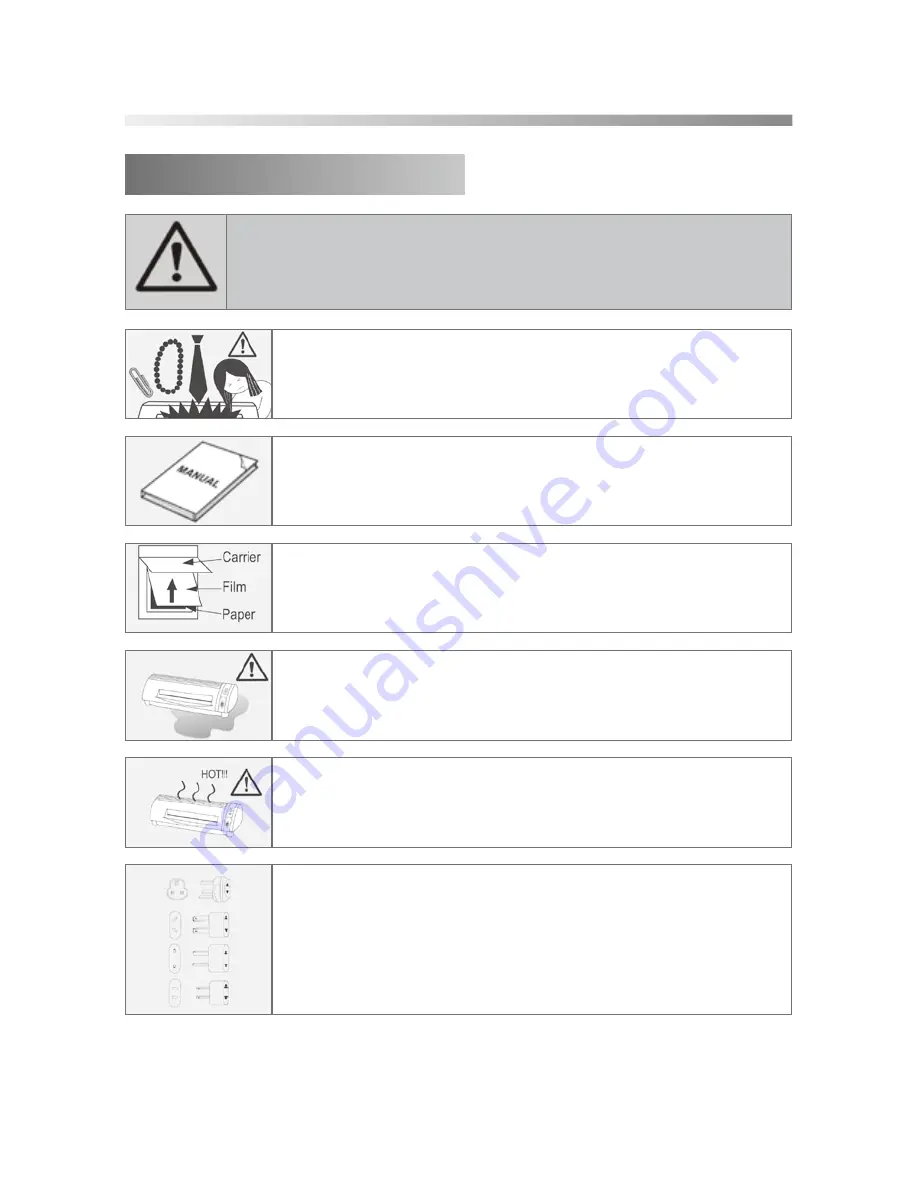 Royal Sovereign RPA-5254R Owner'S Manual Download Page 4