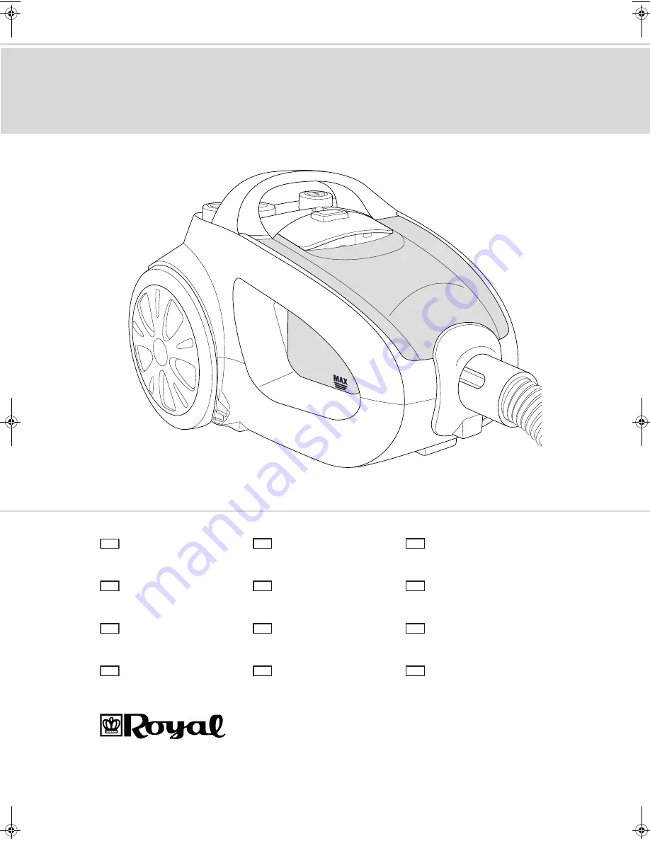 Royal Centrino X3.1 Operating Manual Download Page 1