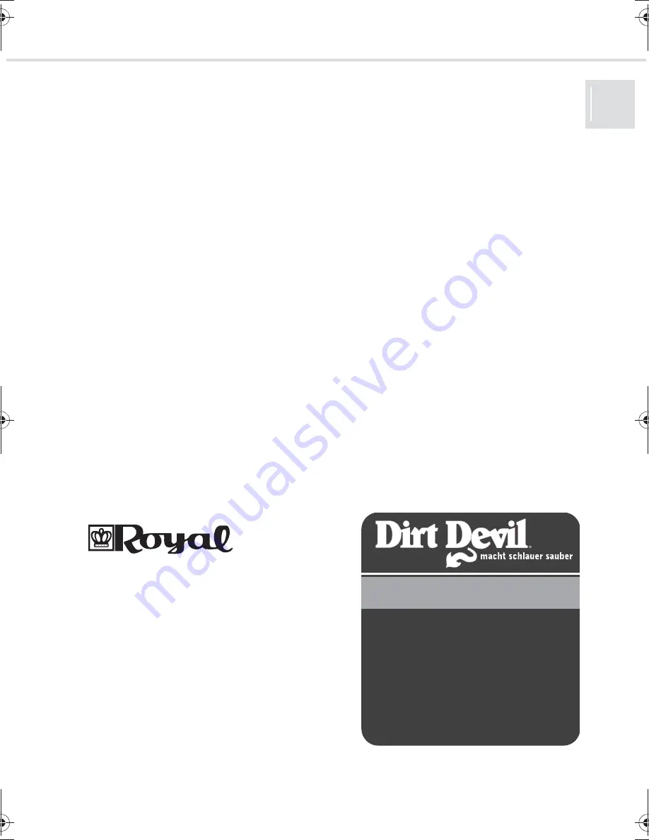 Royal m7020 Operating Manual Download Page 19