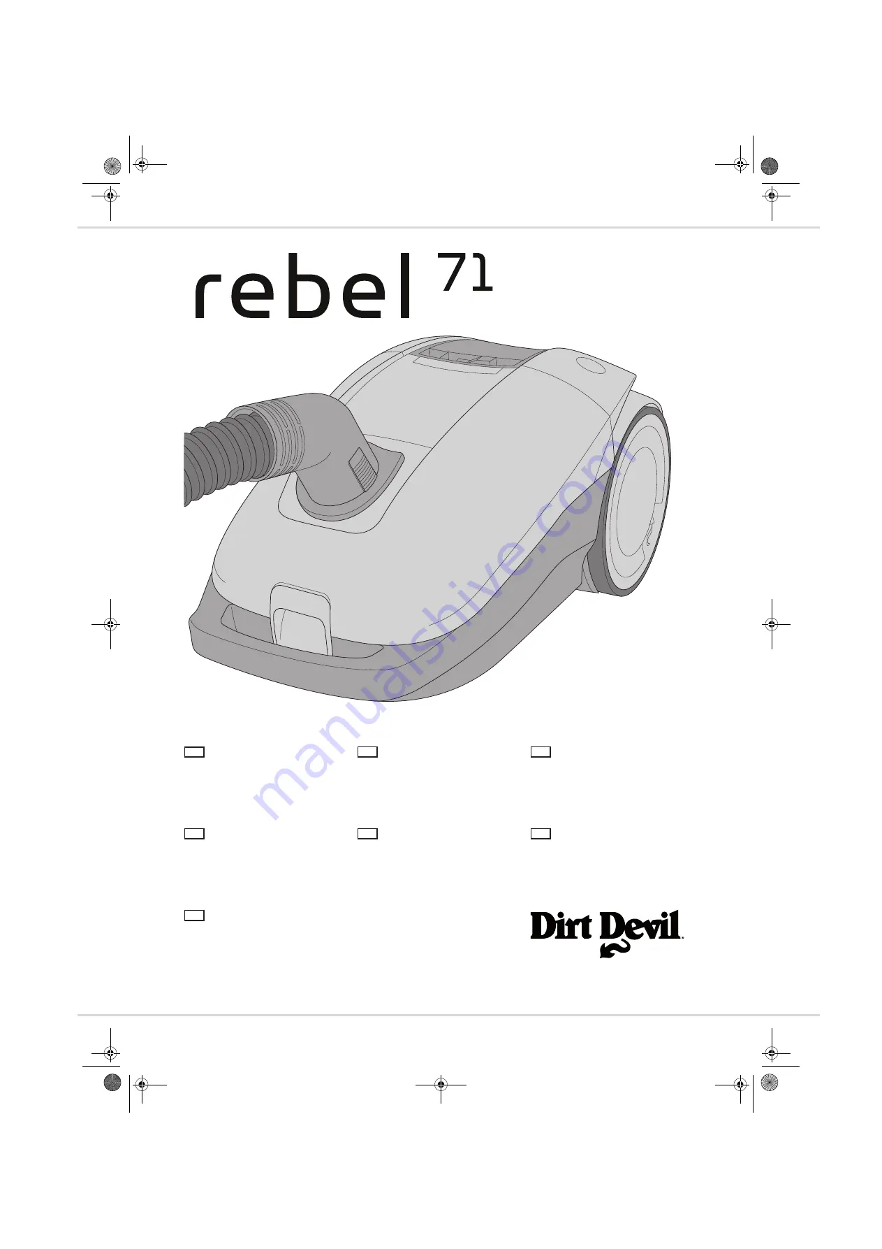 Royal Rebel 71 Operating Manual Download Page 1