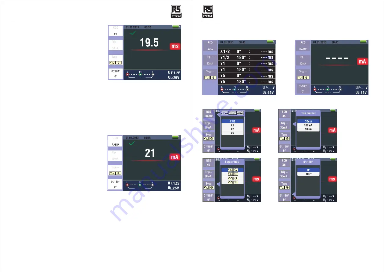 RS PRO 144-5338 Instruction Manual Download Page 12