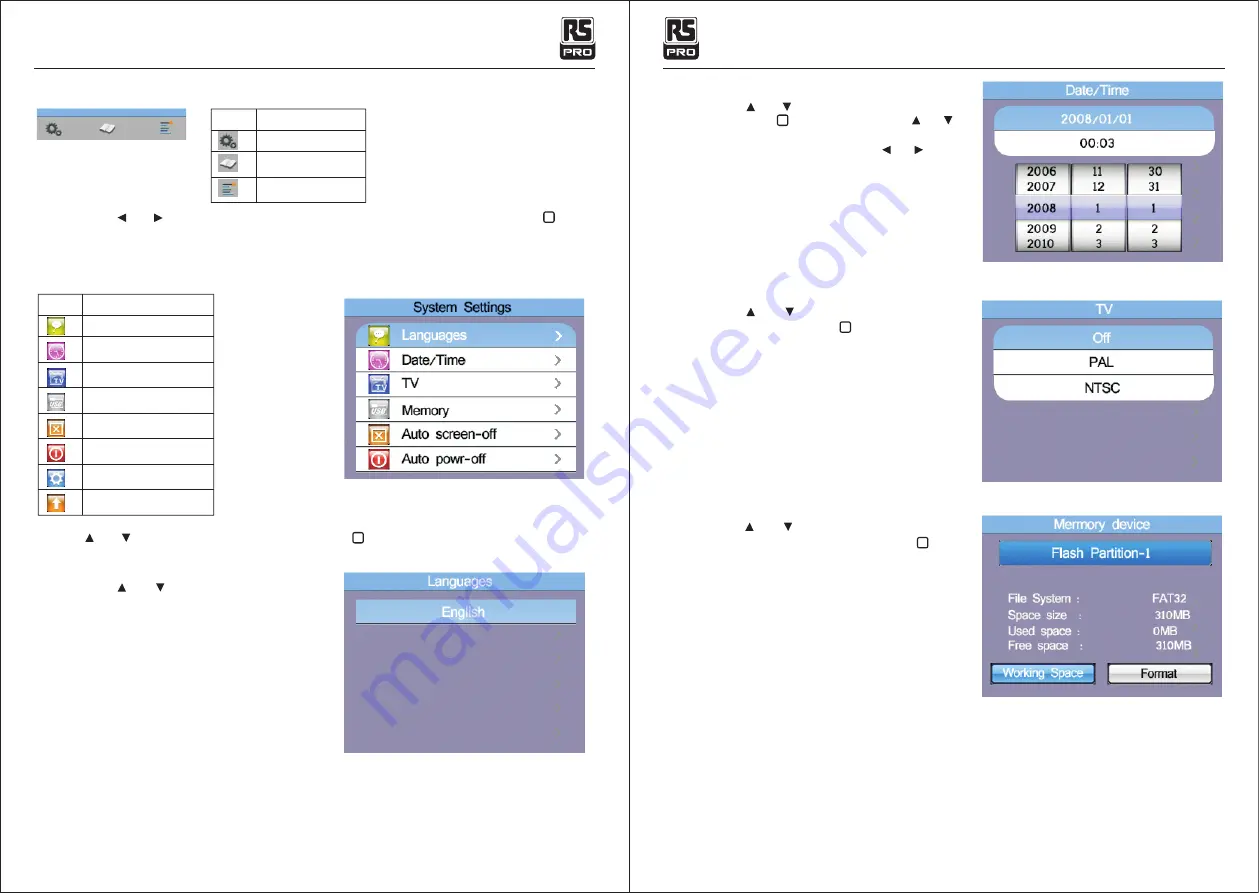 RS PRO 144-5338 Instruction Manual Download Page 54