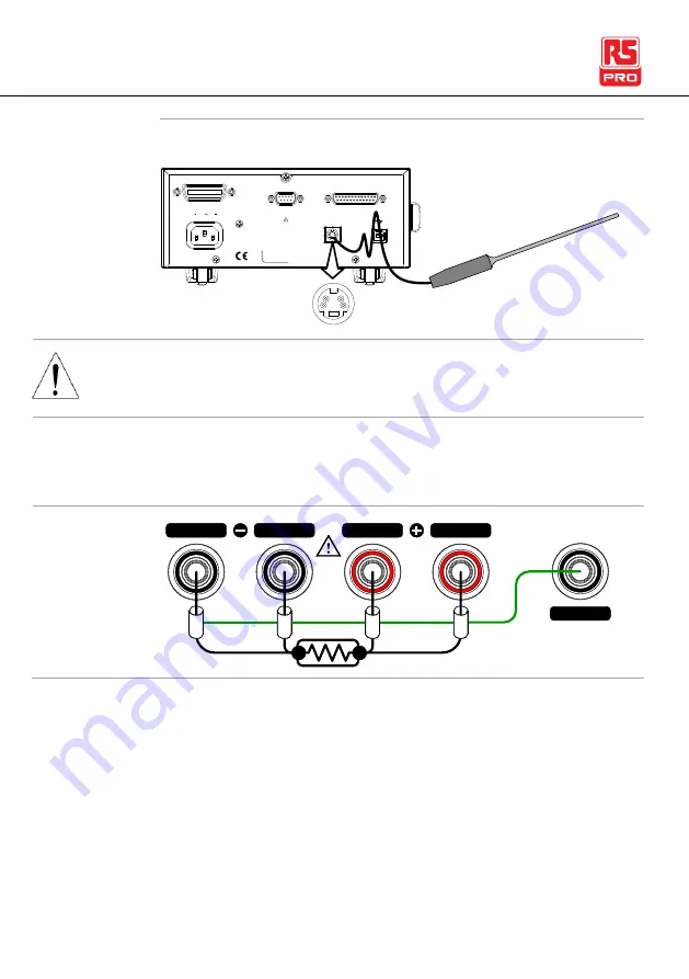 RS PRO RM-804 Instruction Manual Download Page 64