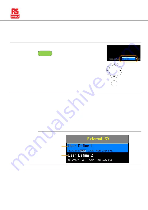 RS PRO RM-804 Instruction Manual Download Page 85