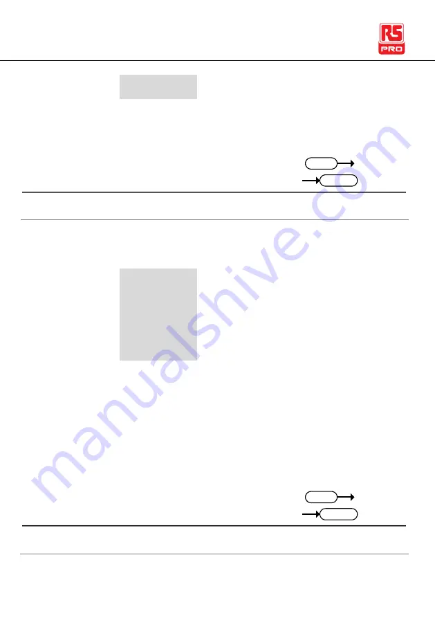 RS PRO RM-804 Instruction Manual Download Page 158