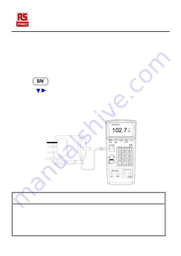 RS PRO RS-133 Instruction Manual Download Page 35