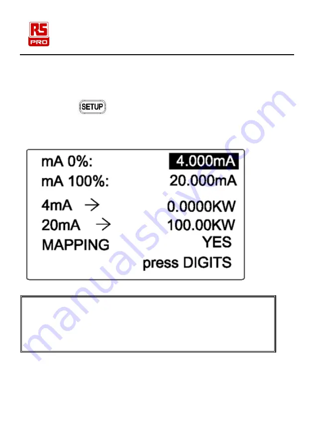 RS PRO RS-133 Instruction Manual Download Page 41