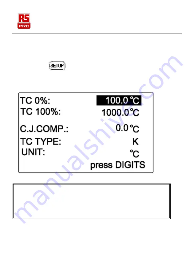 RS PRO RS-133 Instruction Manual Download Page 45