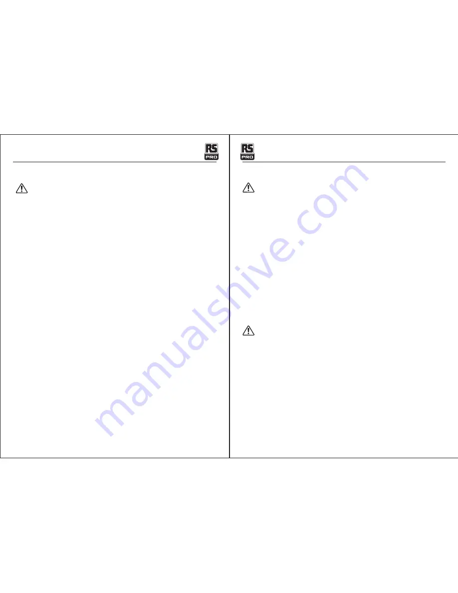 RS PRO RS GD-36 Instruction Manual Download Page 13