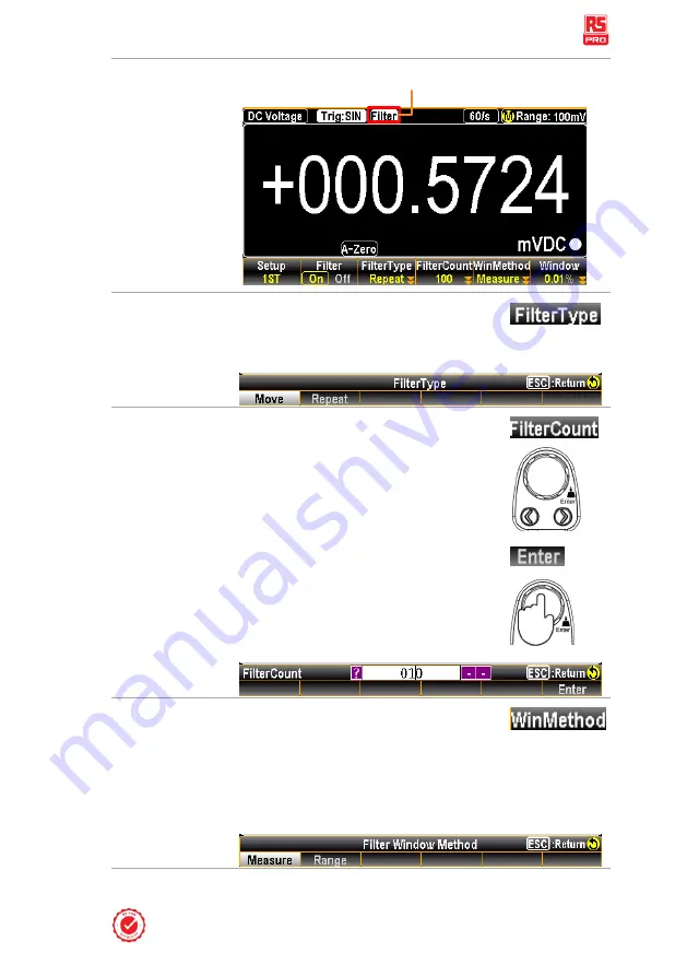 RS PRO RSDM-9060 Скачать руководство пользователя страница 107