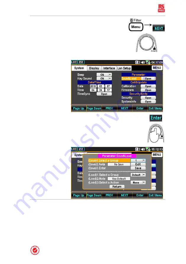 RS PRO RSDM-9060 User Manual Download Page 173