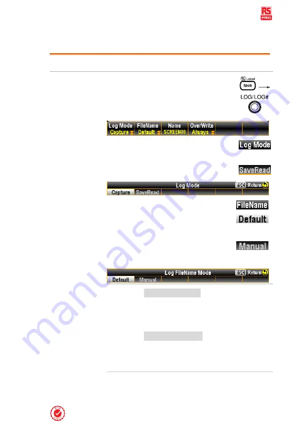 RS PRO RSDM-9060 User Manual Download Page 215