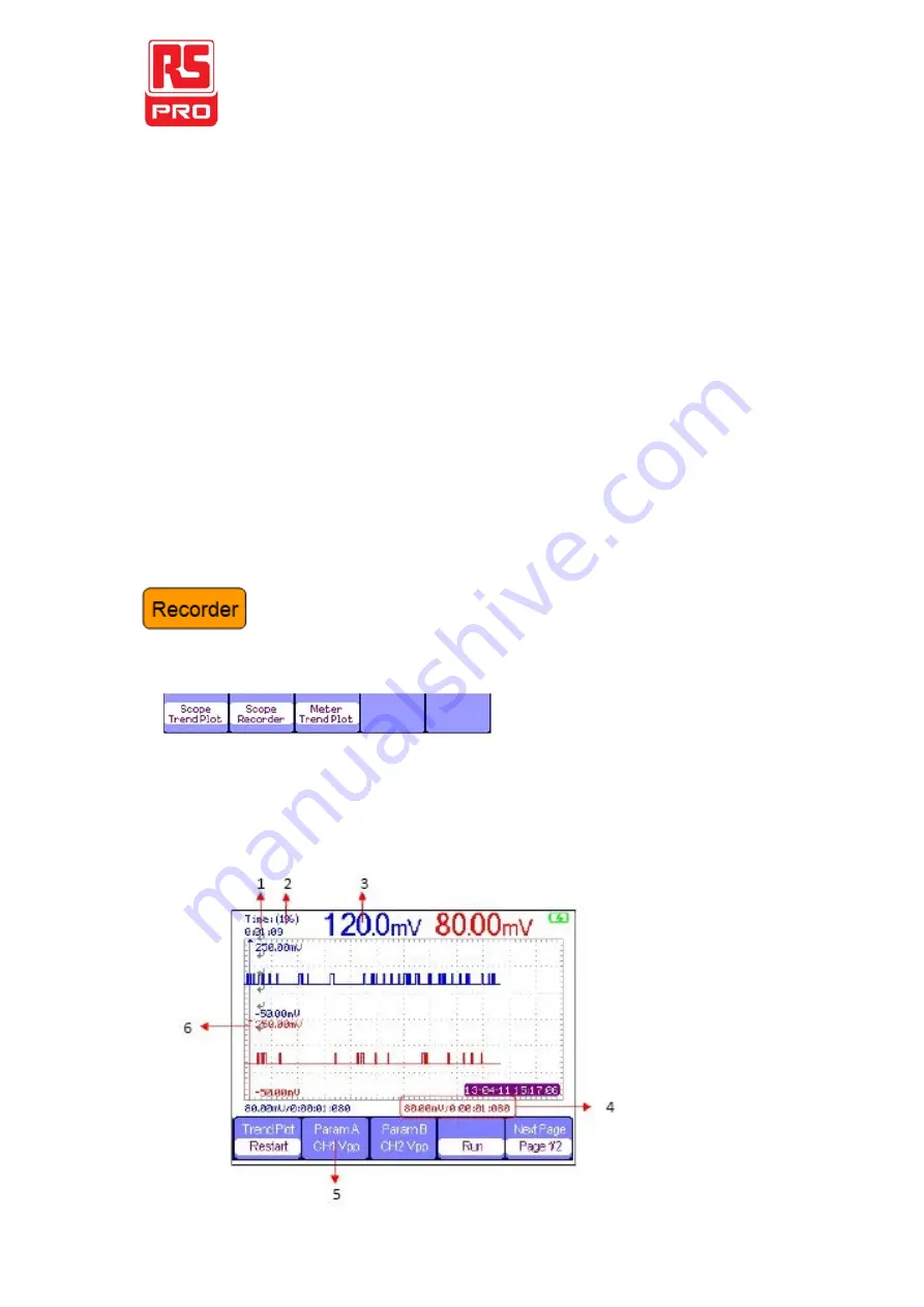 RS PRO RSHS800 Series Quick Start Manual Download Page 97