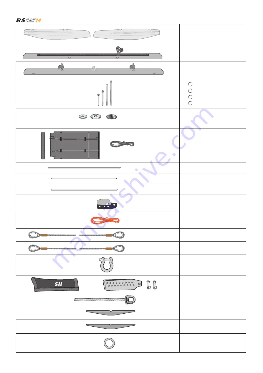 RS SAILING RSCAT 14 Rigging Manual Download Page 5